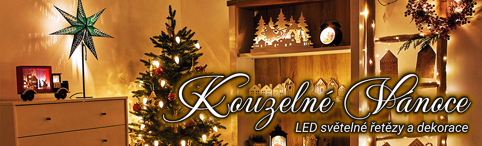 LED svteln etzy a dekorace