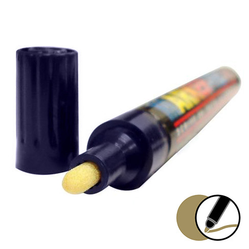 Popisovaè akrylový Marker TECH zlatá / široký hrot 10 ml