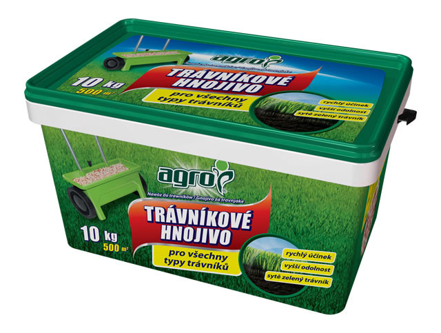 Hnojivo trávníkové Agro 10 kg