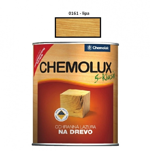 Lazura na døevo Chemolux klasik 0,75L /0161 (lipa)