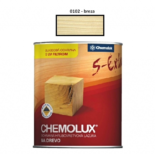 Lazura na døevo Chemolux Extra 0,75 L /0102 (bøíza)
