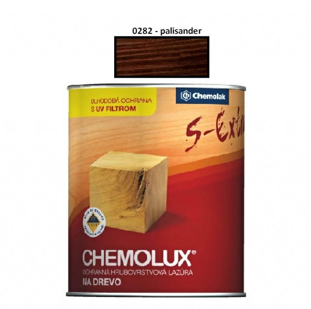 Lazura na døevo Chemolux Extra 0,75 L /0282 (palisandr)