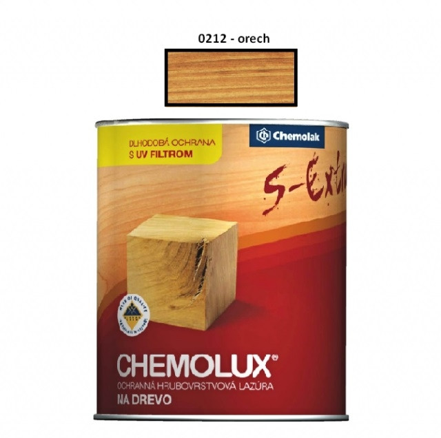 Lazura na døevo Chemolux Extra 2,5 L /0212 (oøech)