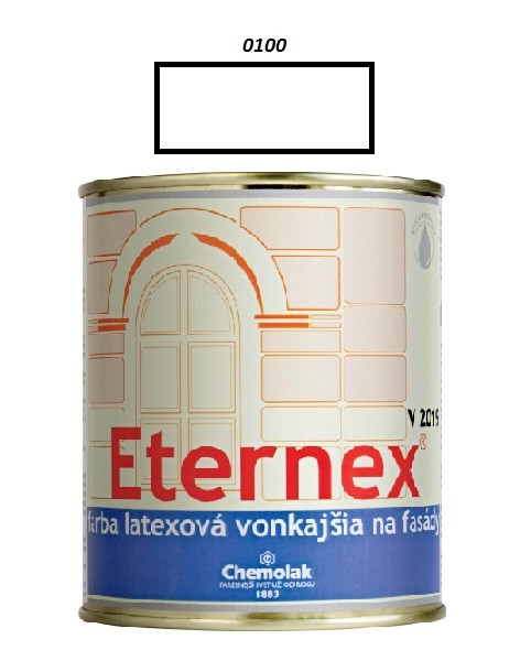 Barva latexová fasádní Eternex 0100 6,0 kg