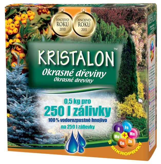 Hnojivo KRISTALON okrasné døeviny 0,5 kg