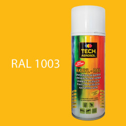 Barva ve spreji akrylová TECH RAL 1003 400 ml