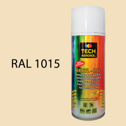 Barva ve spreji akrylová TECH RAL 1015 400 ml