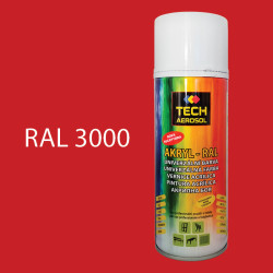 Barva ve spreji akrylov TECH RAL 3000 400 ml