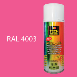 Barva ve spreji akrylová TECH RAL 4003 400 ml