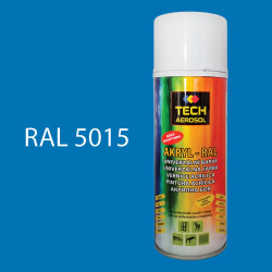 Barva ve spreji akrylová TECH RAL 5015 400 ml