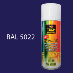 Barva ve spreji akrylov TECH RAL 5022 400 ml