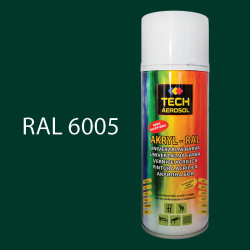 Barva ve spreji akrylov TECH RAL 6005 leskl 400 ml