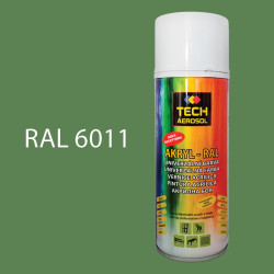 Barva ve spreji akrylov TECH RAL 6011 400 ml