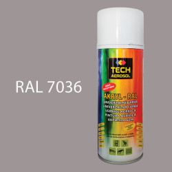 Barva ve spreji akrylov TECH RAL 7036 400 ml