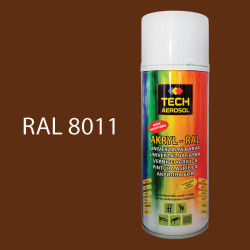 Barva ve spreji akrylov TECH RAL 8011 400 ml