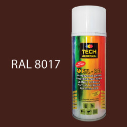 Barva ve spreji akrylová TECH RAL 8017 400 ml