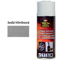 Sprej ruvzdorn s odolnost do 600C TECH (ed hlinkov) 400 ml