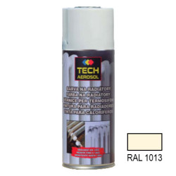 Barva ve spreji na raditory do 120  C TECH RAL1013 400 ml