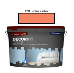 Barva malsk Decorhit color 5L /0732 (cihlov oranov)