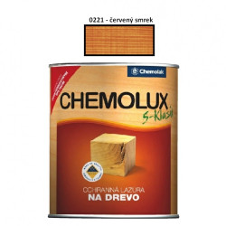 Lazura na døevo Chemolux klasik 0,75L /0221 (èervený smrk)
