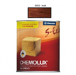 Lazura na døevo Chemolux Extra 0,75L /0252 (teak)