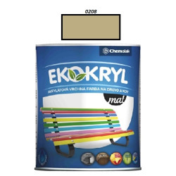 Barva Ekokryl Mat 0208 (béžová) 0,6 l