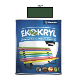 Barva Ekokryl Mat 0530 (zelen) 0,6 l