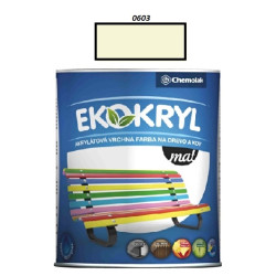 Barva Ekokryl Mat 0603 (krmov) 0,6 l