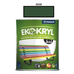 Barva Ekokryl Lesk 0530 (zelená) 0,6 l