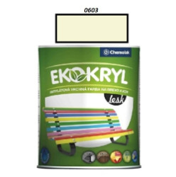 Barva Ekokryl Lesk 0603 (krémová) 0,6 l