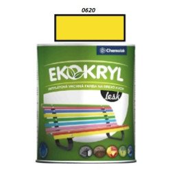 Barva Ekokryl Lesk 0620 (žlutá) 0,6 l
