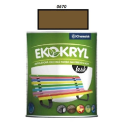 Barva Ekokryl Lesk 0670 (okrová) 0,6 l