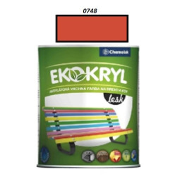 Barva Ekokryl Lesk 0748 (oranžová jasná) 0,6 l