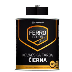 Barva na kov Ferro Color efekt/0193 0,75L (kovrsk ern)