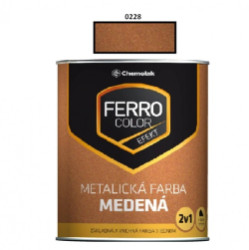 Barva na kov Ferro Color efekt/0228 0,75 L (mìdìná)