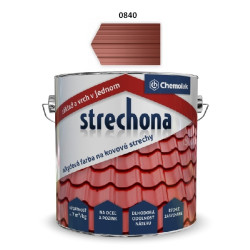 Barva na kov Strechona 2v1 0840 (ervenohnd) 2 l