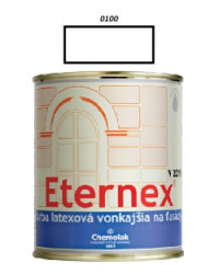 Barva latexová fasádní Eternex 0100 0,8 kg