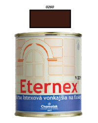 Barva latexová fasádní Eternex 0260 0,8 kg