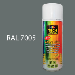 Barva ve spreji akrylov TECH RAL 7005 400 ml