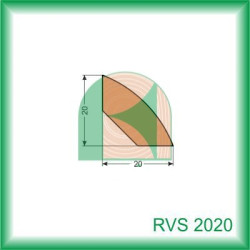 Lita devn RVS2020 20x20x2500 mm