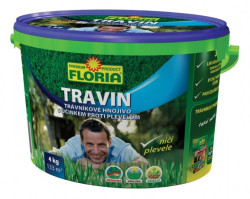 Hnojivo trávníkové TRAVIN 3v1 Floria 4 kg