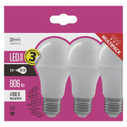 rovka LED Classic A60 9W E27 neutrln bl (ZQ5141.3)