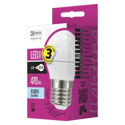 rovka LED Classic mini globe 6W E27 studen bl (ZQ1122)