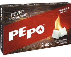 Pevn� podpalova� PEPO b�l� kostky