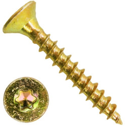 Vrut do d�eva ZH TORX 4x16 cel� z�vit TX20