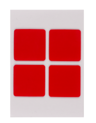 Interirov ??oboustrann montn nlepky 24 ks tverec 25 x 25 mm (BTH10045)