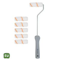 Sada polyesterovch malskch vlek 100 mm s drkem 7-dln (70299)