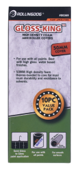 Malsk vleek GLOSS-KING z pny o vysok hustot 50 mm 10 ks (00349)