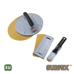 Sada brusn na stny SURFEX kruhov 16-dln (90158)