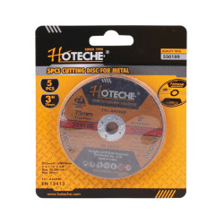 Kotou ezn na kov 5ks T41-75 x 1,6 x 10 mm HOTECHE 550100